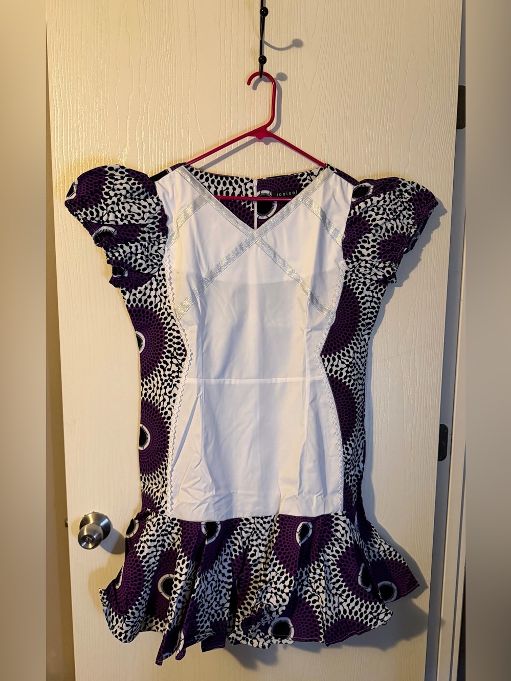 African Bodycon Dress Size XL NWT